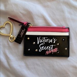 VS pink and black “New York” wallet